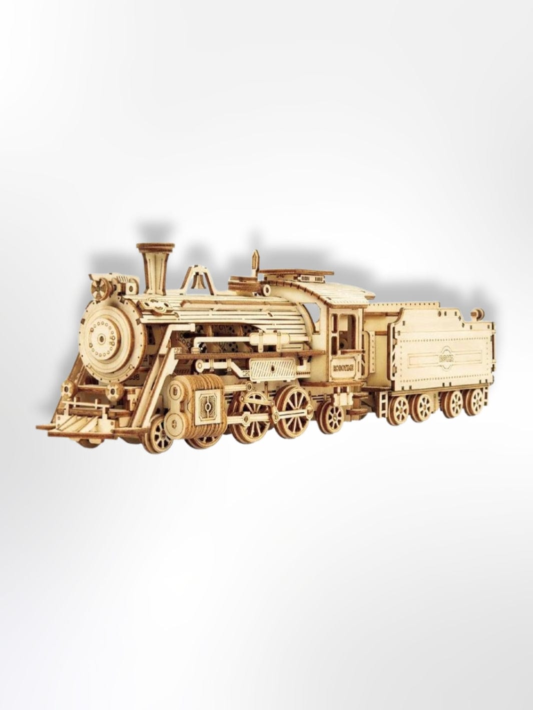 Maquette de Train en Bois