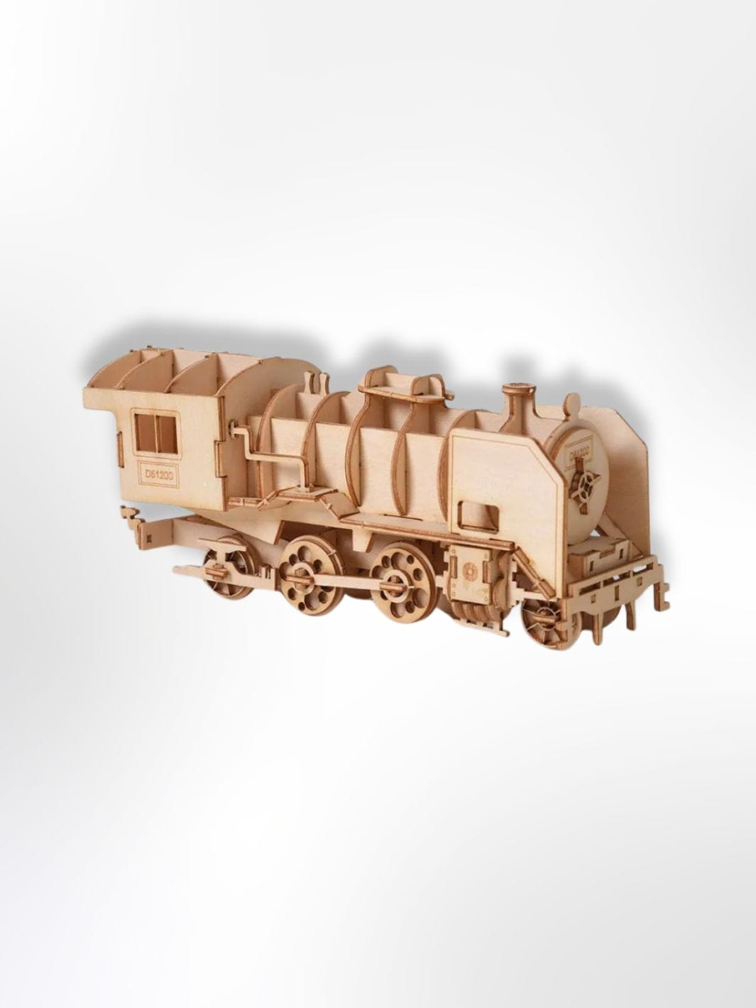  Maquette Locomotive Bois