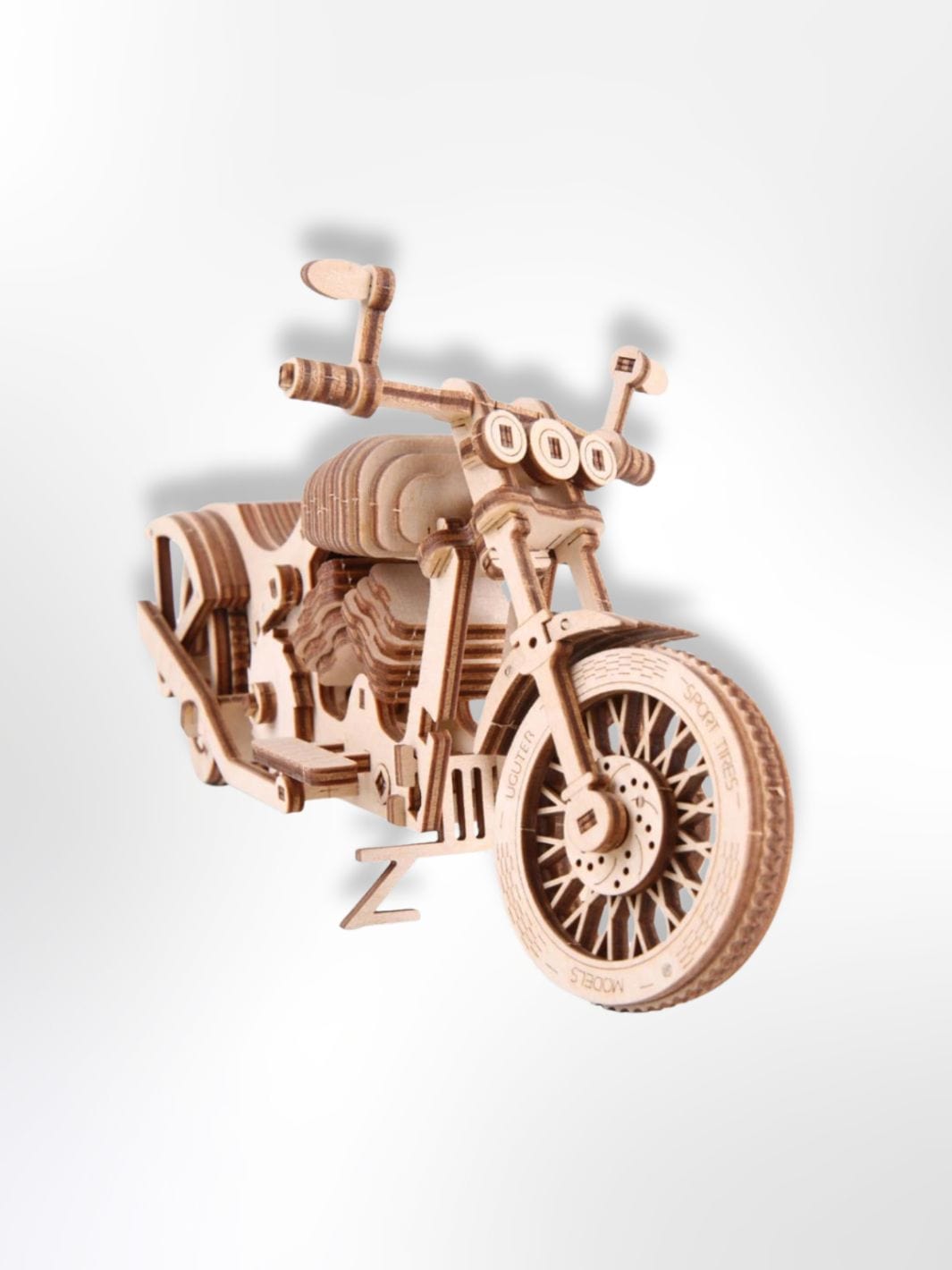 Maquette Moto en Bois à Monter Maquette Moto <br> Moto Box